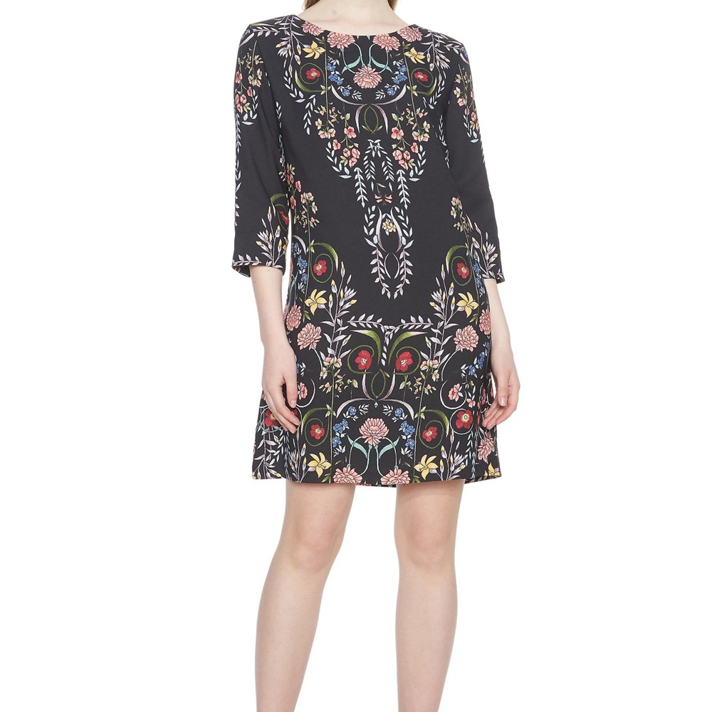 Desigual Women's Clementine Folk Floral Dress 12 NWT